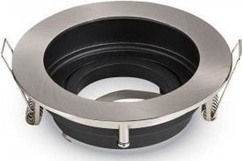 V-TAC VT-781RD-SN LED Spot - Inbouwarmatuur - Satijn Nikkel - GU10 - IP20