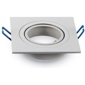 V-TAC VT-782SQ-WH LED Inbouwspots - Wit - Aluminium - GU10 - IP20