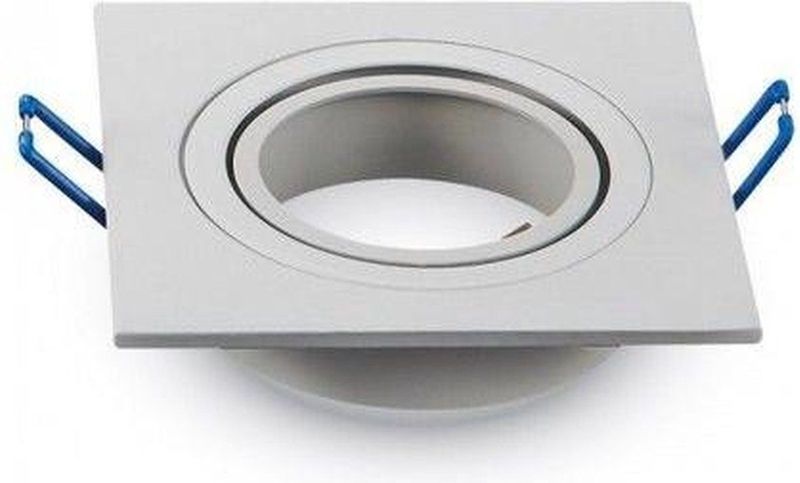 V-TAC VT-782SQ-WH LED Inbouwspots - Wit - Aluminium - GU10 - IP20