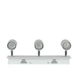 V-TAC VT-790 LED Track Light - Driekop - GU10 Fitting - Wit - IP20