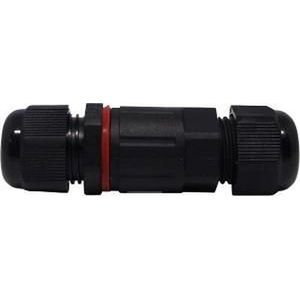 V-TAC Waterdichte Kabelkoppeling - Zwart - IP68 - Voor Buitengebruik