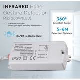 V-TAC VT-8025 Bewegingssensor - Wit - IP20