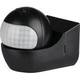 V-TAC VT-8028-B Bewegingssensor - Infraroodsensor - Zwart - IP44 - Modelnr: - VT-8028-B