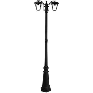 Buitenverlichting - Staande Lamp - E27 Houder - IP44 - Zwart
