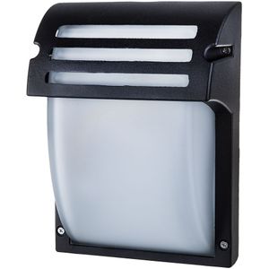 V-TAC VT-754-MB  E27 Buitenverlichting - Wandlamp - IP44 - Mat Zwart