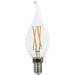 LED-lamp 4W filament E14 kaars Twist Croce Tail warm wit dimbaar