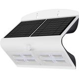 Witte Solar wandlamp - IP65 - 8W - 850 Lumen - 4000K