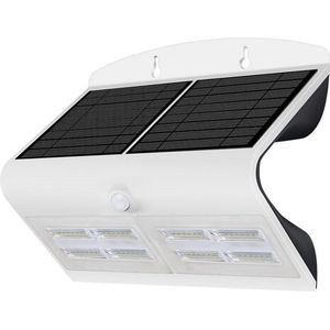 V-tac VT-767-7 LED solar buitenverlichting - 7W - 800 Lm - wit