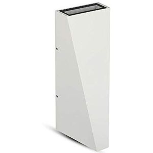 Kinkiet lamp muur VT-826 6W led 4000k 200 x 90 mm wit aluminium