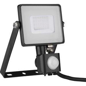 LED draaibare schijnwerper - Samsung - PIR Sensor - IP65 - Zwart - 30W - 2400 Lumen - 3000K