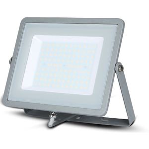 V-TAC VT-100-G  Grijze LED Schijnwerpers - Samsung - IP65 - 100W - 8000 Lumen - 4000K - 5 Jaar