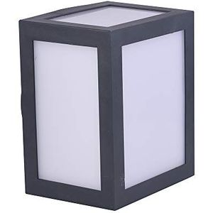 LED wandlamp 12W Wall Light Cube grijs natuurlijk wit 4000K