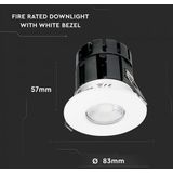 V-TAC VT-7710 - Smart LED Lights - Brandwerende Downlights - IP65 - 10 Watt - 850 Lumen - 5 Jaar