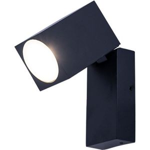 V-ta VT-7611 Wandhalterung GU10 verstellbarer Kopf Aluminium schwarz IP44 - sku 7553
