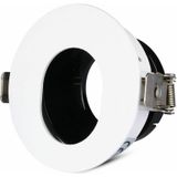 GU10 Fitting - Wit - Aluminium en Polycarbonaat - Voor Lampen tot 35W