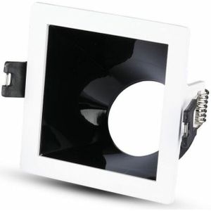 V-TAC VT-875-WB LED inbouwspots - GU10 - IP20 - Wit+Zwart - Modelnr: - VT-875-WB