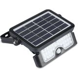 Zwarte Solar schijnwerpers - IP65 - 5W - 500 Lumen - 4000K