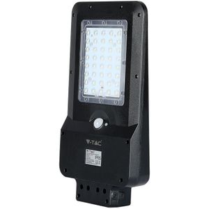 Straatlantaarn op zonne-energie - IP65 - Zwart - 15W - 1600 Lumen - 4000K