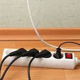 Stekkerdoos - Wit - 5 Voudige - 5 Meter Kabel - Met Schakelaar