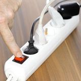 Stekkerdoos - Wit - 5 Voudige - 5 Meter Kabel - Met Schakelaar