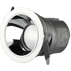 V-TAC VT-2911 10W LED Cob Hotel Downlight Warm Wit 3000K 0-27°