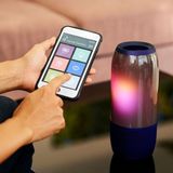 V-TAC - Bluetooth Luidspreker - Blauw - LED Verlichting - USB en TF Slot