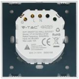 V-tac - Slimme Wandcontactdoos - Wit - Compatibel met Spraakbesturing