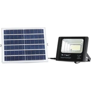 40-W-LED-Strahler mit Batterie, Solarpanel und V-tac VT-40W-Fernbedienung 6400K Fredda