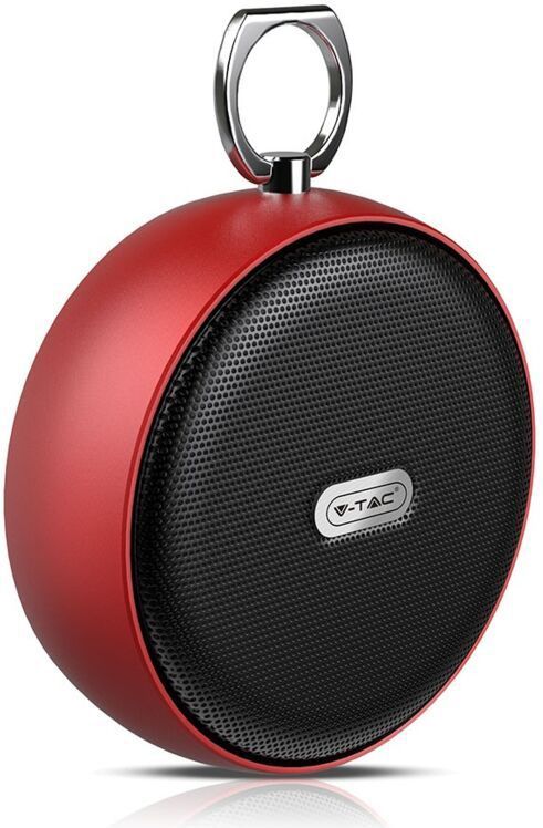 V-TAC VT-6211-RD - Bluetooth-luidspreker - Rood - 4W - 800mAh