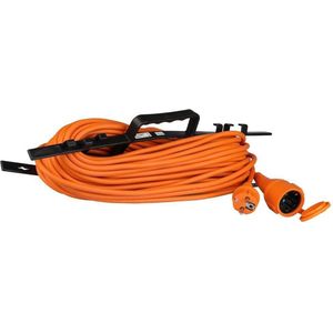Verlengsnoer buiten 30 meter IP44 - Incl. oprolhaspel