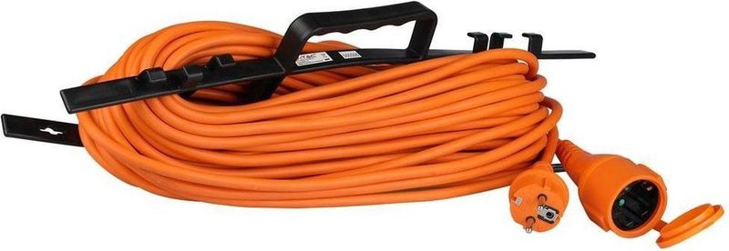 Verlengsnoer buiten 30 meter IP44 - Incl. oprolhaspel