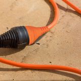 Verlengsnoer - 15 Meter - IP44 - Incl. Oprolhaspel