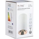 GU10 Fitting - Ronde - Ø80x140 mm - Aluminium - Niet Dimbaar - IP20