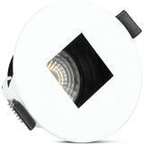 Lampen - GU10 Fitting - Vierkant - Zwart - Aluminium