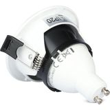 Lampen - GU10 Fitting - Vierkant - Zwart - Aluminium