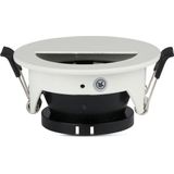 GU10 Fitting - Halve Cirkel - Zwart - Aluminium - Voor GU10 Lampen tot 35W