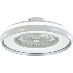 LED Plafondlamp met een ventilator LED/32W/230V 3000-6500K grijs + AB