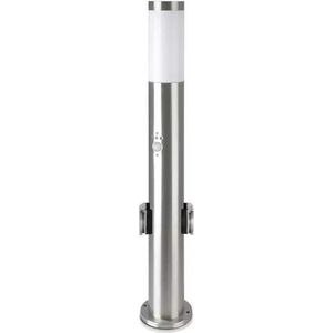 V-TAC VT-838-SS60 Meerpaallamp voor buiten - IP44 - Satijn Nikkel