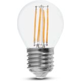 LED Filament Bulb - G45 - Helder - 6400K - E27 - 6W