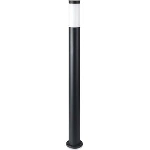 LED Sokkellamp Dally XL Zwart E27 Fitting IP44 110cm