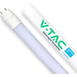 V-TAC VT-062-N Witte LED T8 buizen - Samsung - IP20 - 7,5W - 850 Lumen - 6500K - 5 jaar - 60CM