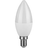 LED Kaarslamp - E14 - 3,7W - Thermoplastisch - Flikkervrij
