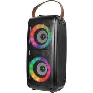 V-Tac VT-6203-2 Draagbare Speaker met Bluetooth en RGB - 2x 10W
