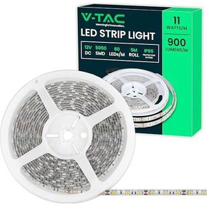 V-TAC VT-5050 60-IP65-N  LED Stripverlichting - Striplights - 5050 - 60 - IP65 - 3000K - 5m Rol