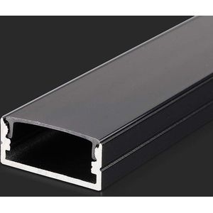 LED-stripverlichting - montageset - IP20 - zwart