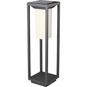 Solar Meerpaalverlichting - Samsung - IP65 - Grijs - 2W - 280 Lumen - 3000K