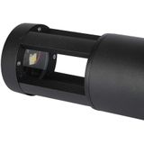 LED Buitenlamp LED/10W/230V 25cm 3000K IP65 zwart