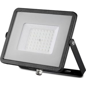 V-TAC VT-50-B-N  Zwarte LED Schijnwerper - Samsung - IP65 - 50W - 4000 Lumen - 3000K - 5 Jaar