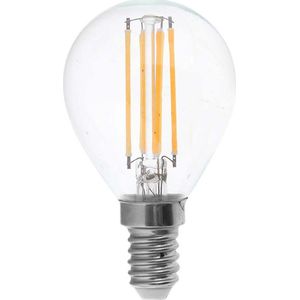 E14 Transparante LED Lampen - Helder - Golf - IP20 - 4W - 400 Lumen - 3000K