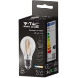 V-TAC VT-2288D-N  E27 Transparante LED Lampen - Helder - GLS - IP20 - 8W - 720 Lumen - 3000K